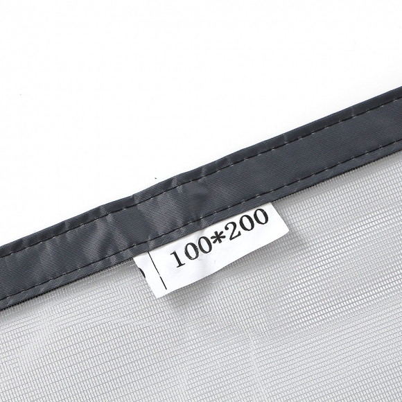 라이프업 심플 문 모기장(100x200cm) (그레이)
