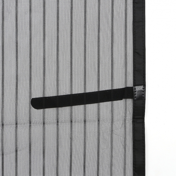 아트도어 스트라이프 문 모기장(100x210cm) (블랙)