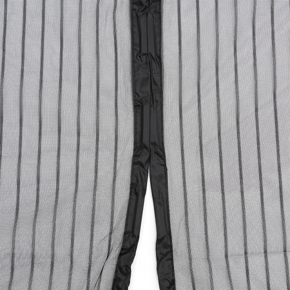 아트도어 스트라이프 문 모기장(100x210cm) (블랙)