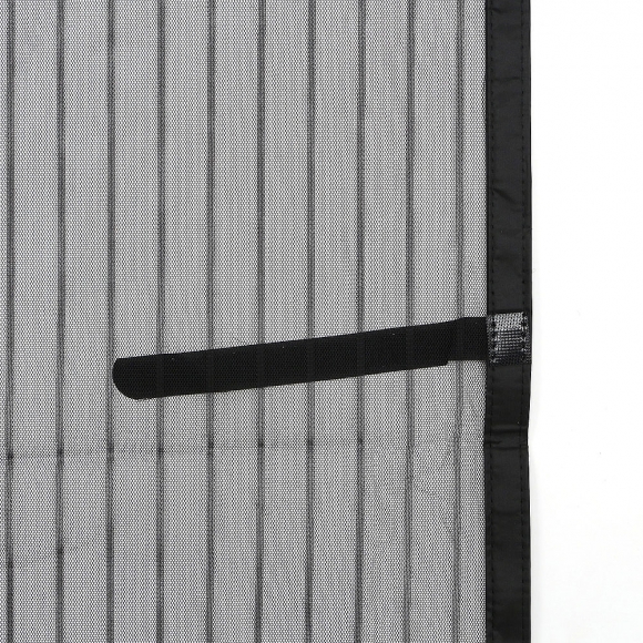 아트도어 스트라이프 문 모기장(90x200cm) (블랙)