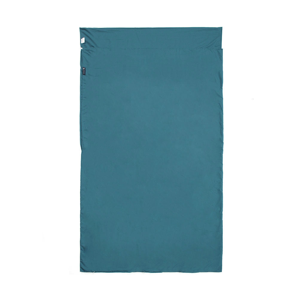 슬리핑백 야외 침낭 내피 115x210cm 블루 낚시등산이불 산행산악 야전침낭이불