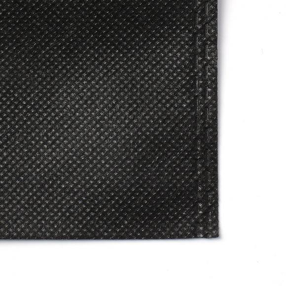 한쪽 스트링 부직포 파우치 50p세트(12x15cm) (블랙)