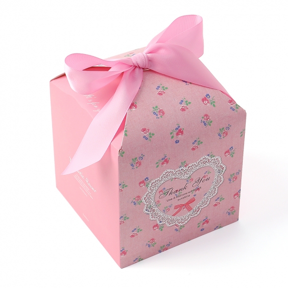 메리 리본 선물상자 10p세트(핑크)
