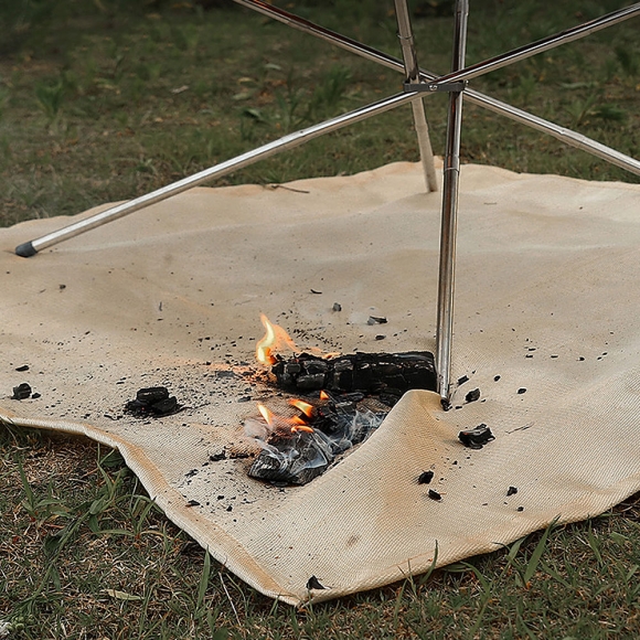 화재예방 캠핑 방염포(100x100cm)