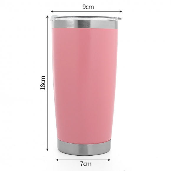 콜드원 밀폐뚜껑 텀블러(550ml) (핑크)