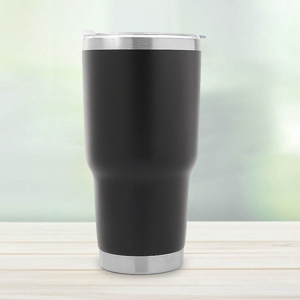 Oce 스텐 커피 텀블러 빨대 진공 컵 850ml 블랙 보냉 물통 예쁜 보온병 휴대용 보온 물병