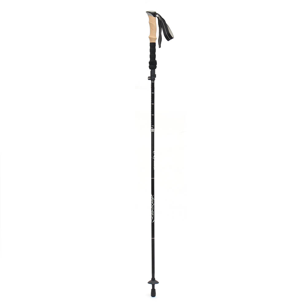 Oce 손편한 접이식 경량 등산 지팡이 130cm 스틸 막대 트래킹 스틱 스포츠 등산스틱