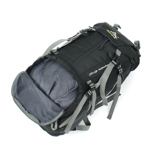 트래버스 방수 대형 등산가방(50L) (블랙)