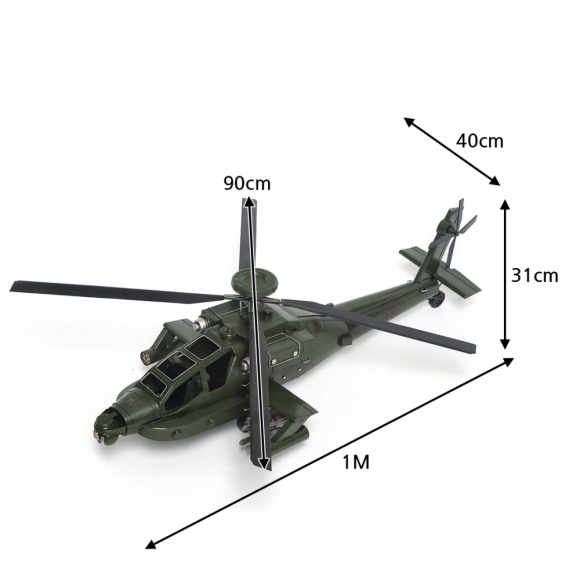[아트피플-A105]철제 모형 헬리콥터