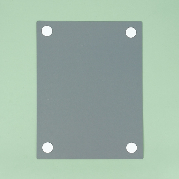 벽에 붙이는 안전 아크릴 거울 3p세트(30x40cm) (직사각)