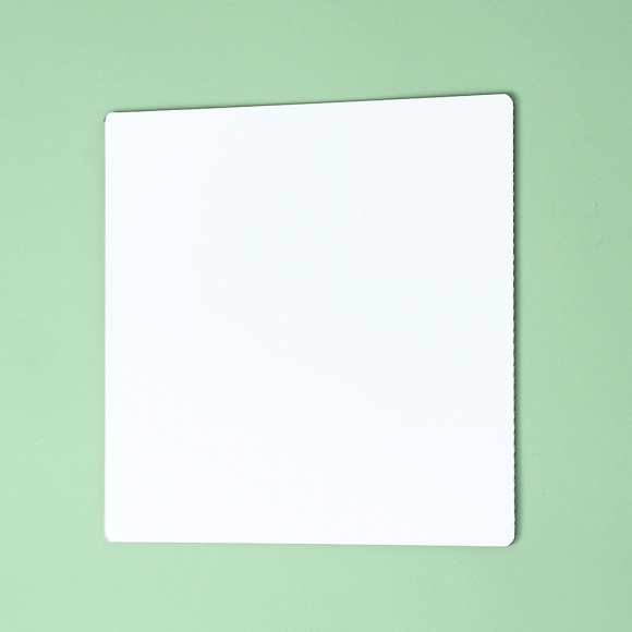 벽에 붙이는 안전 아크릴 거울 4p세트(40x40cm) (정사각)