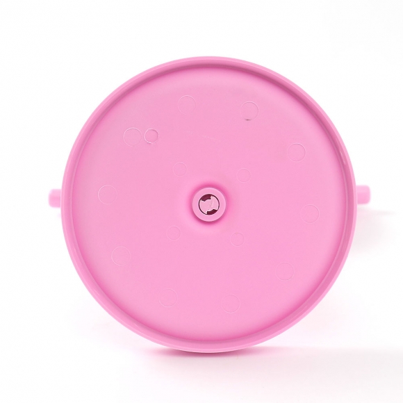 엘리 터치 LED 조명거울(핑크)