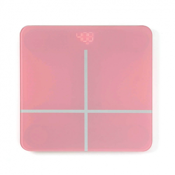 플러스 디지털 체중계(핑크)