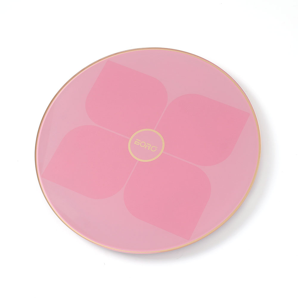 Oce 플라워 정밀 센서 전자 체중계 핑크 목욕탕 디지털 체중계 몸무게 측정기 인테리어 체중기
