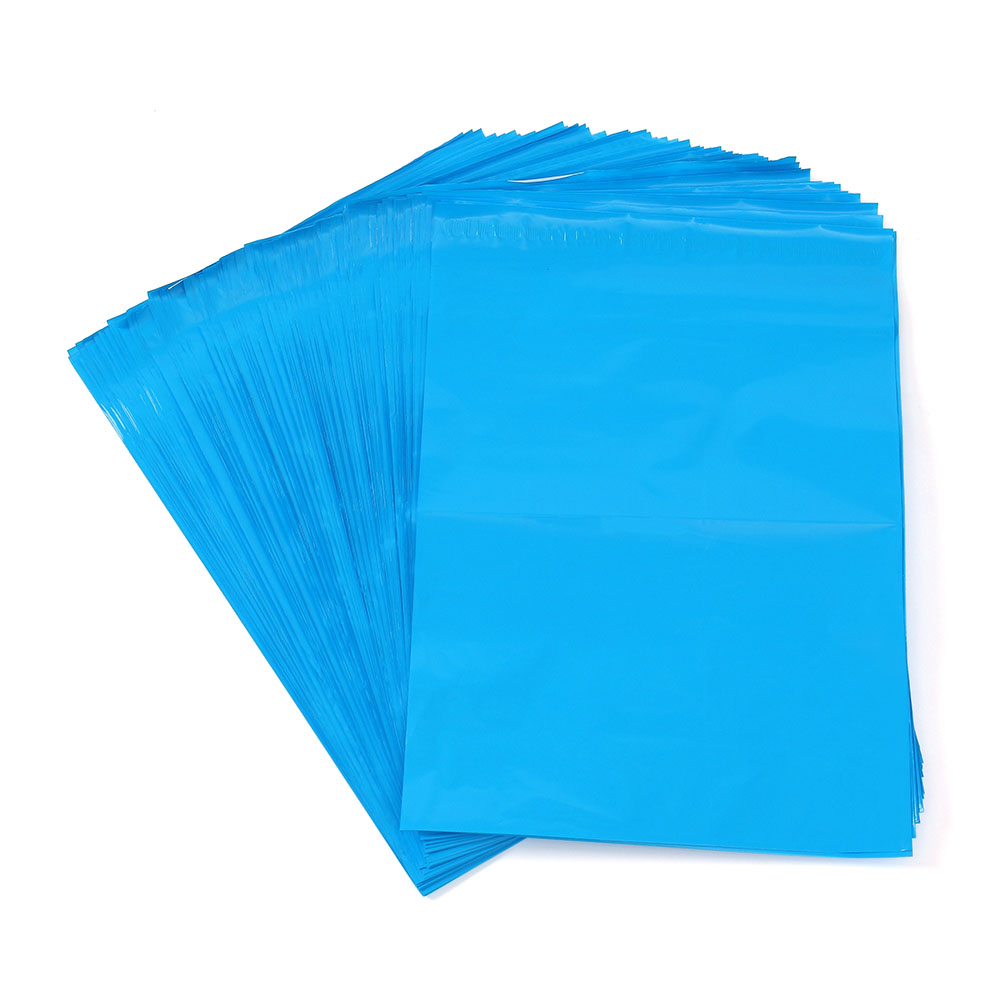Oce 택배 비닐 봉지 접착 봉투 100p 30x38 블루 비닐백 의류 포장 비닐 안전봉투