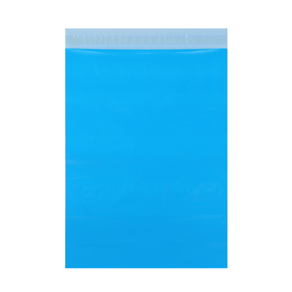 Oce 택배 비닐 봉지 접착 봉투 100p 35x48 블루 비닐팩 택배봉투 접착비닐