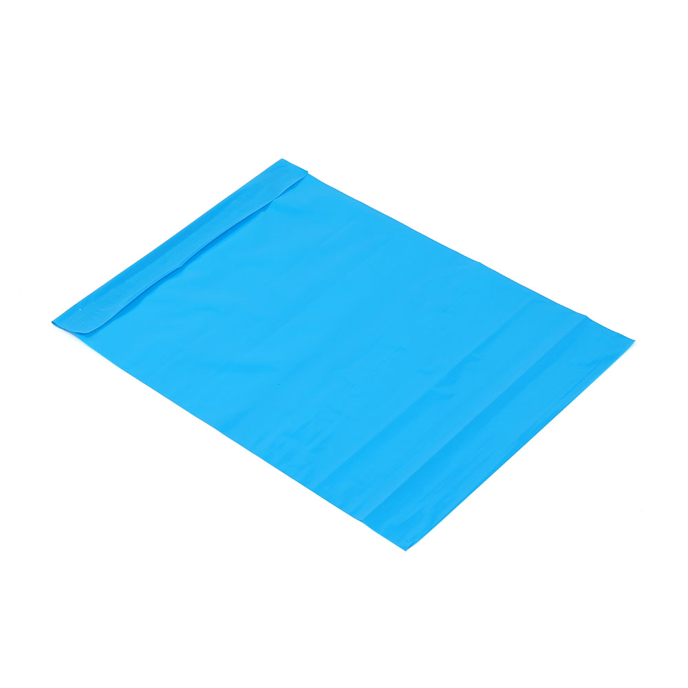 Oce 택배 비닐 봉지 접착 봉투 100p 35x48 블루 비닐팩 택배봉투 접착비닐