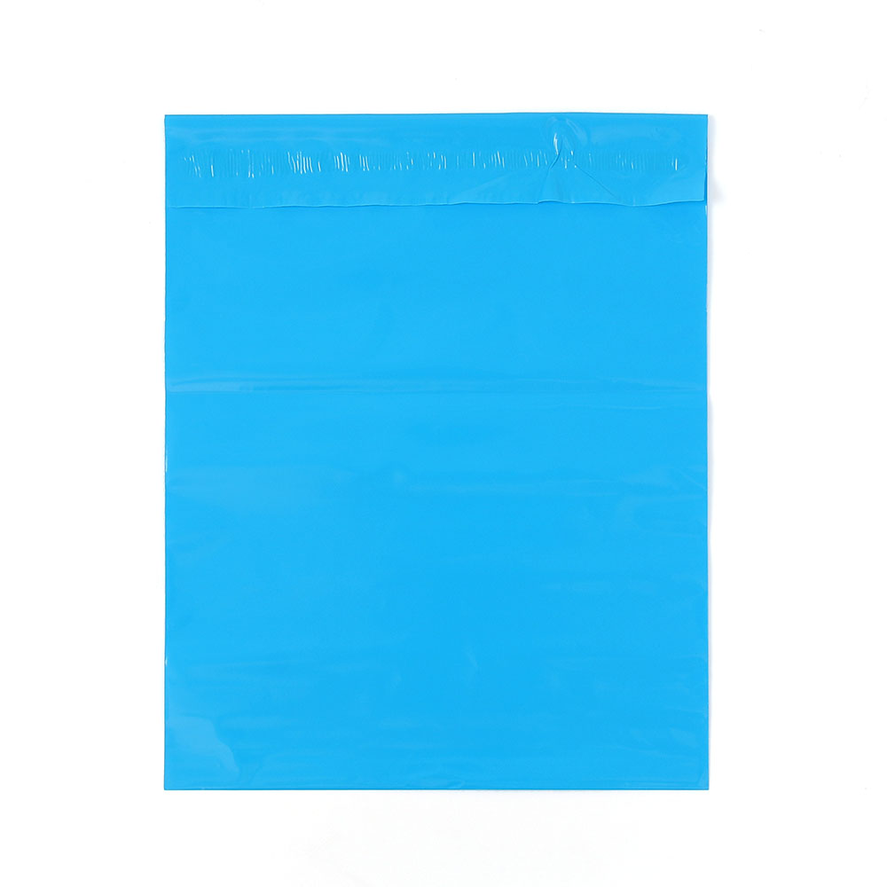 Oce 택배 비닐 봉지 접착 봉투 100p 25x31 블루 포장백 접착비닐 의류 포장 비닐