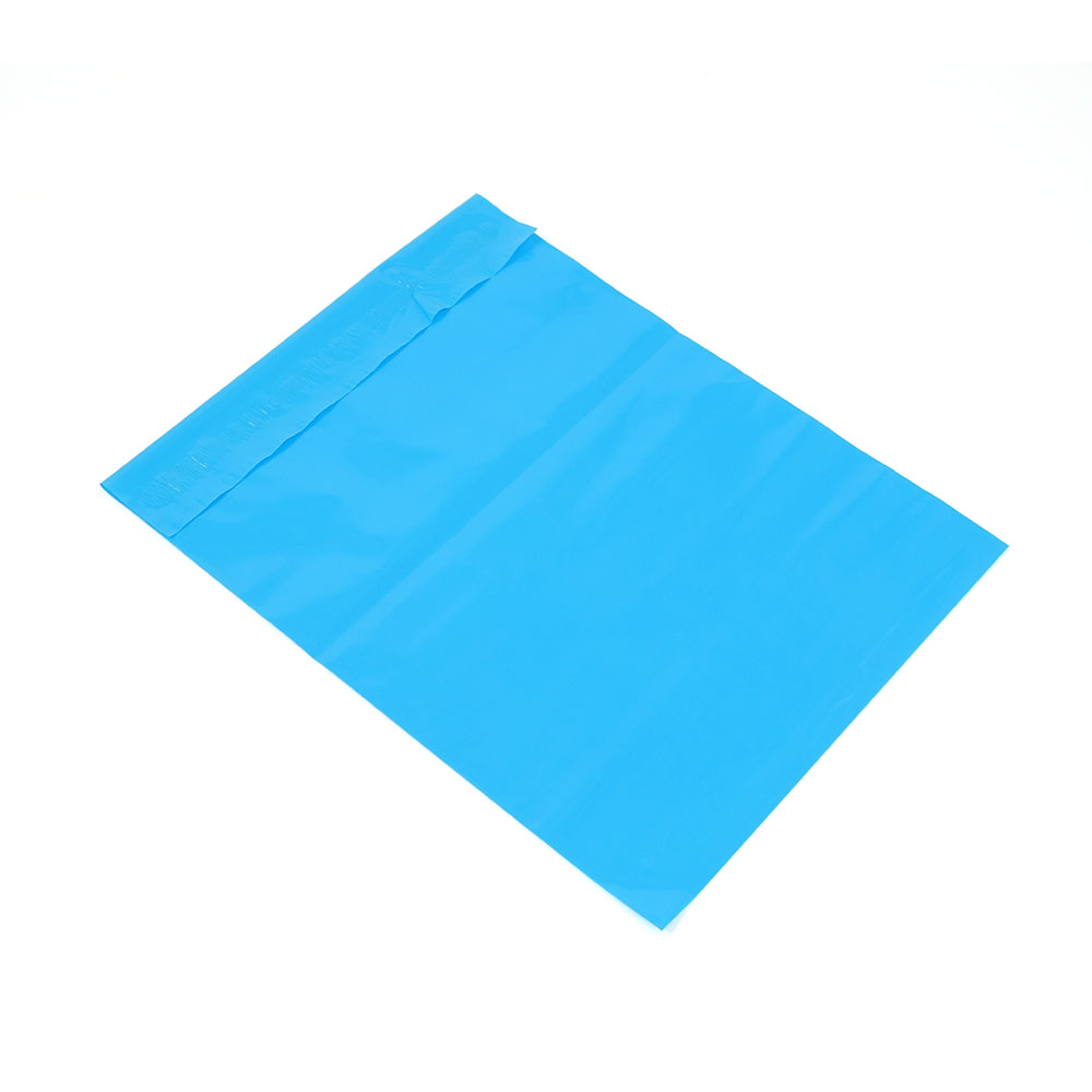 택배 비닐 봉지 접착 봉투 100p 25x31 블루 접착비닐 택배봉투 포장백