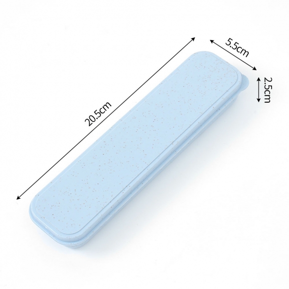 심플라인 휴대용 수저 2세트(블루)