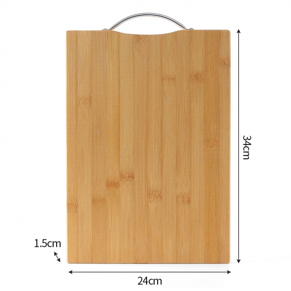 하이핸들 대나무 도마(34x24cm)