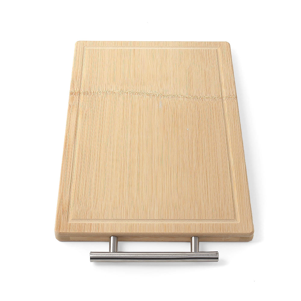 Oce 유니크 손잡이 대나무 위생 부엌 목재 도마 36x24cm 조리 우드 서빙 보드 CHOPPING BOARD