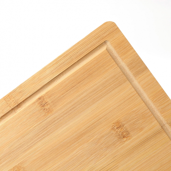 [쿠킹홈] 대나무 손잡이 피자트레이(사각형) (40cmx24cm)