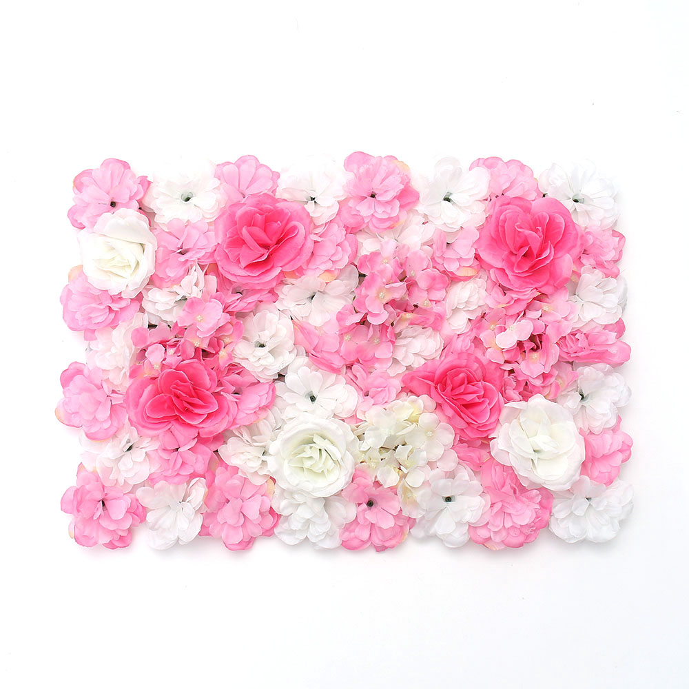 Oce 플랜트월 조화 벽장식 핑크e 60x40 실내 벽면 녹화 꽃 포토존 만들기 플랜테리어 인테리어