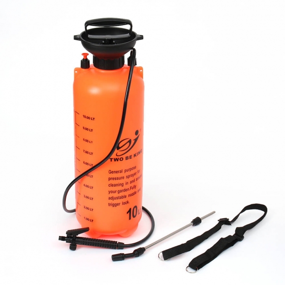 워터탱크 어깨걸이 대용량 압축분무기(10L) (오렌지)