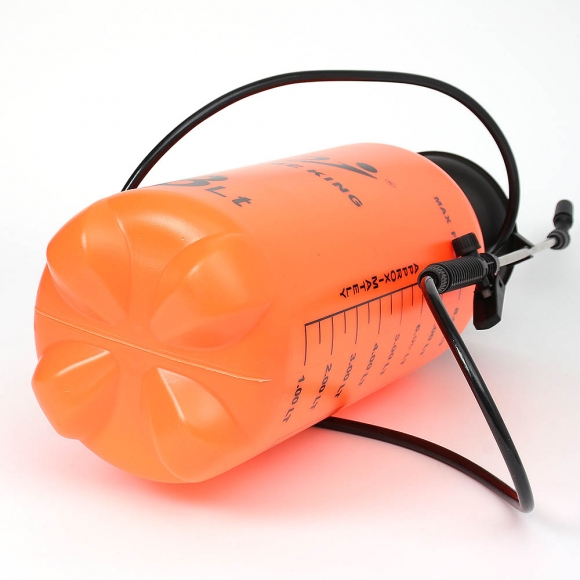 워터탱크 어깨걸이 대용량 압축분무기(8L) (오렌지)