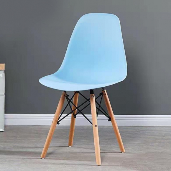 북유럽스타일 심플 디자인 의자 (블루)