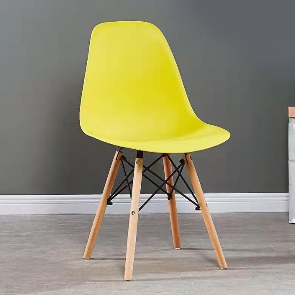북유럽스타일 심플 디자인 의자 (옐로우)