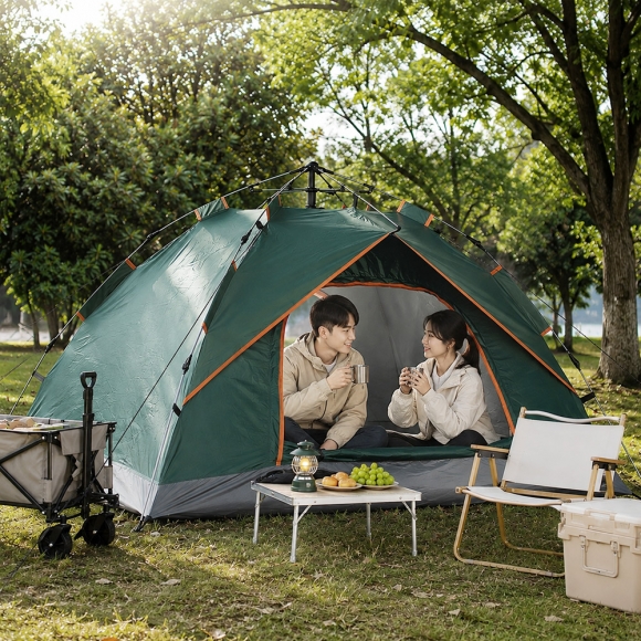 2~3인용 아우터 원터치 텐트(그린)