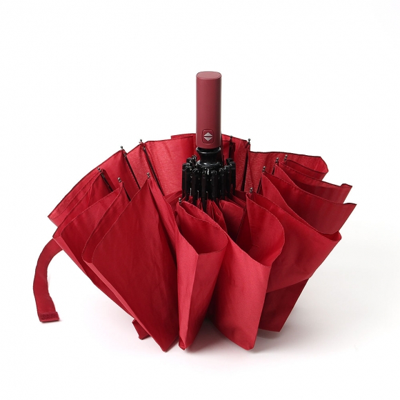 방풍 3단 완전자동 우산(12살대) (와인)