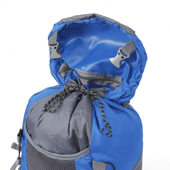 마운트 접이식 등산가방 40L(블루)