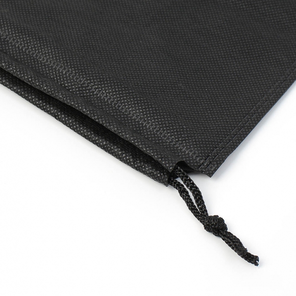 양쪽 스트링 부직포 파우치 30p세트(16x25cm) (블랙)