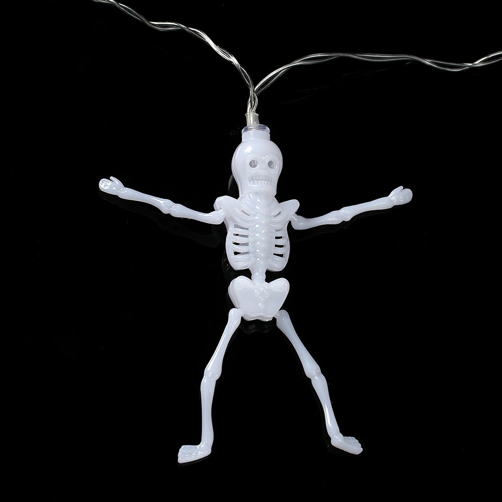 Oce 할러윈 건전지 LED 장식 줄전구 뼈다귀 조명 3M 와이어 할로윈등 잭오랜턴 축제 데코 장식