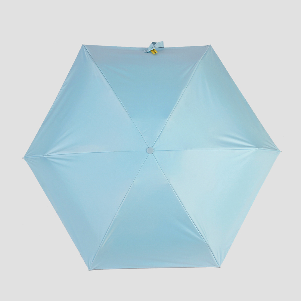 Oce 5단 미니 수동우산 겸 양산 스카이 예쁜 양우산 접는 암막 우산 컴팩트 작은 우양산