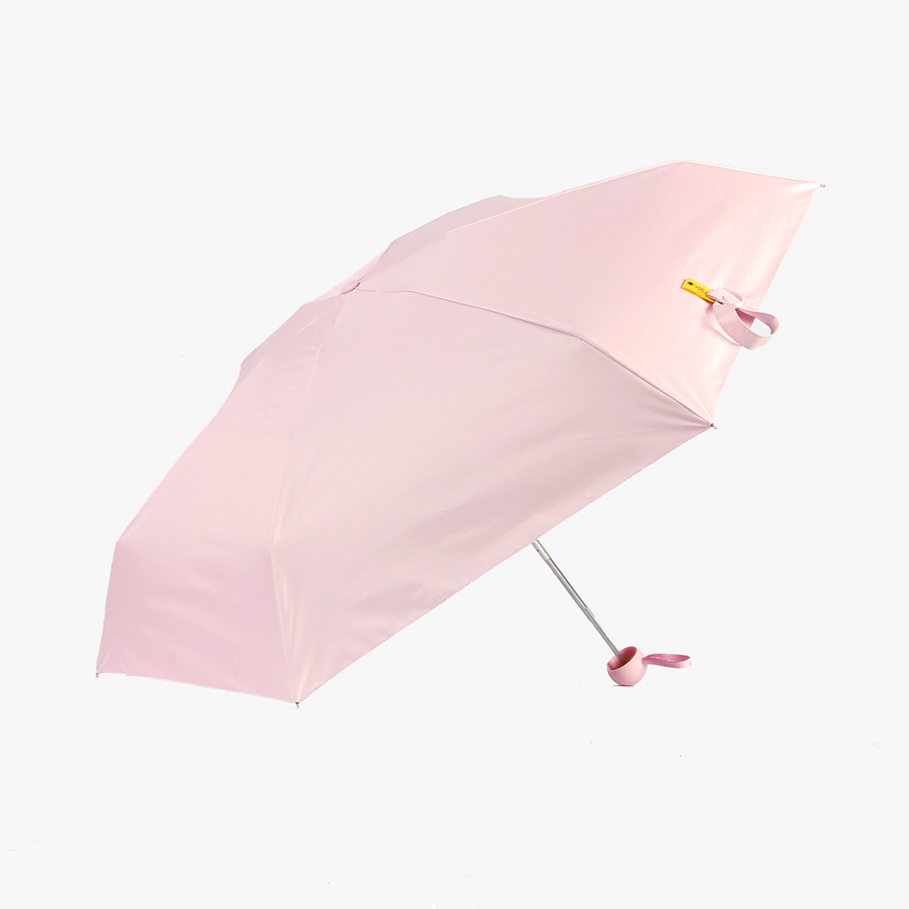 Oce 5단 미니 수동우산 겸 양산 핑크 접이식  가벼운 단우산 UV 자외선 차단 양산 초경량 양우산
