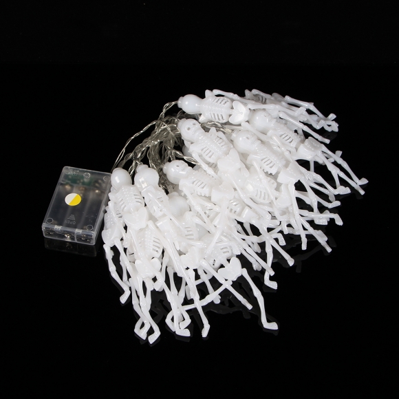 30구 LED 할로윈 뼈다귀 가랜드 전구(4.5M)