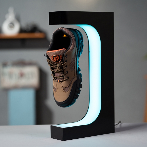 (해외직구)3D 무중력 신발 진열대(블랙-칼러)