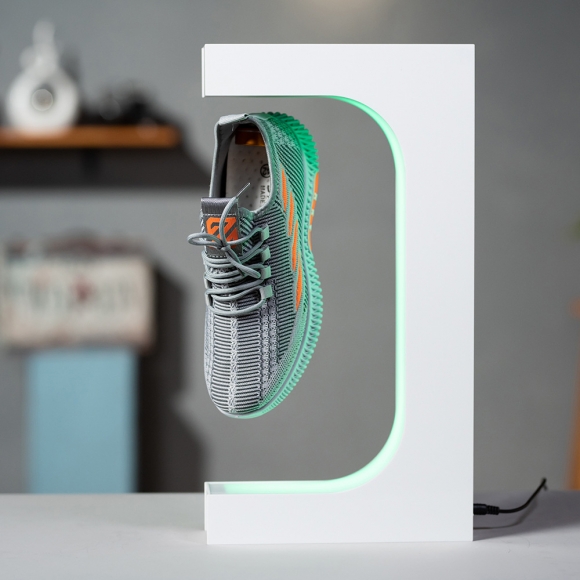 (해외직구)3D 무중력 신발 진열대(화이트-칼러)