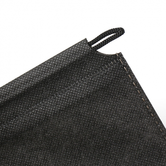 한쪽 스트링 부직포 파우치 20p세트(25x34.5cm) (블랙)