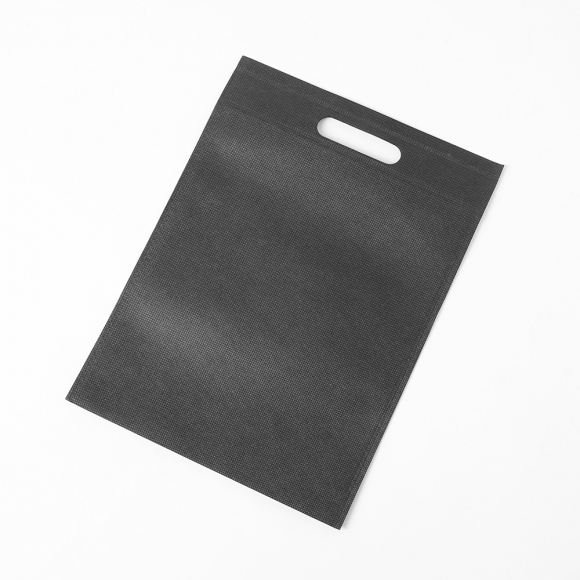 컬러 부직포 가방 10p세트(25x35cm) (블랙)