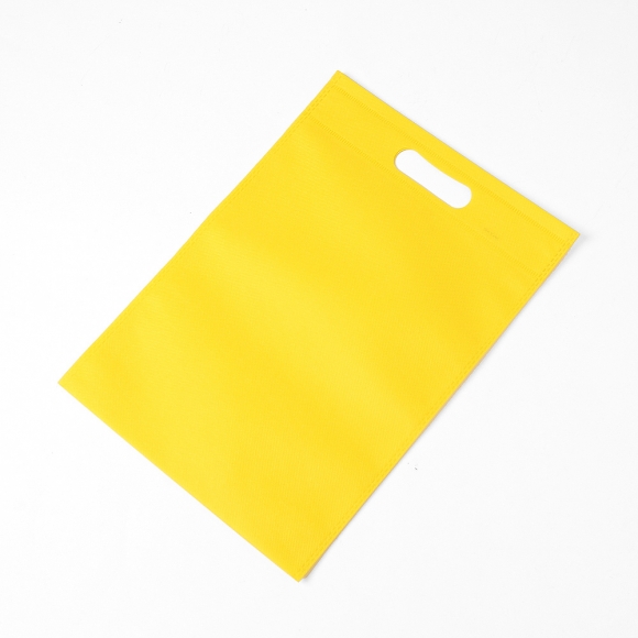 컬러 부직포 가방 10p세트(35x45cm) (옐로우)
