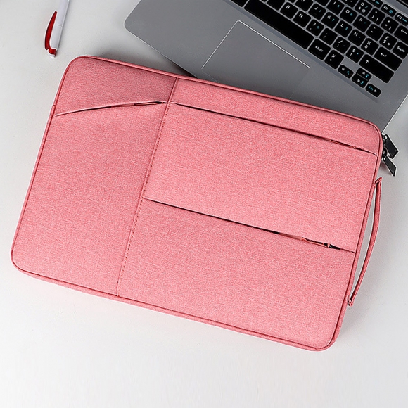 손잡이 노트북 파우치(핑크) (42x31cm)