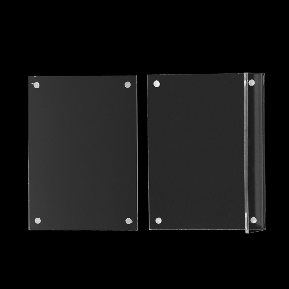 자석 L자형 아크릴 쇼케이스 3p세트(9x6cm) (가로형)