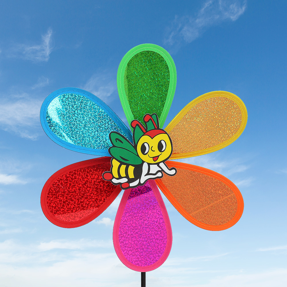 Oce 왕꽃 바람개비 만들기 재료 10p 유아동 바람 놀이 이벤트 축하 꾸미기 공원 파크 PINWHEEL