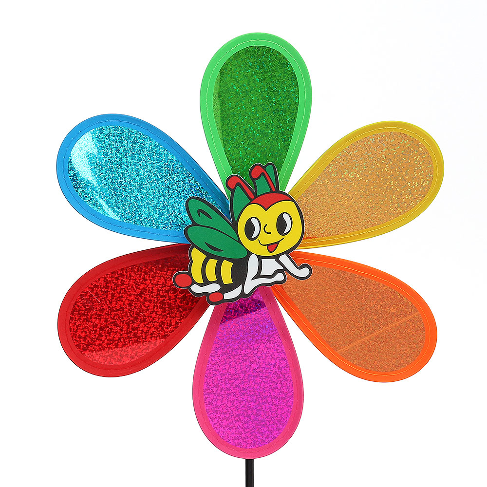 Oce 왕꽃 바람개비 만들기 재료 10p 유아동 바람 놀이 이벤트 축하 꾸미기 공원 파크 PINWHEEL