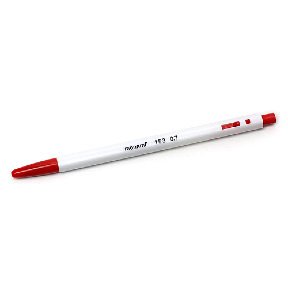 Oce 모나미 사무용 검정 볼펜 12p 0.7mm 적 부드러운 볼펜 글씨 볼펜 뚜껑 볼펜